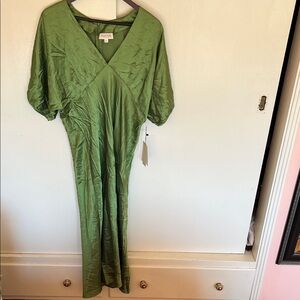 Nation LTD Vibrant Green Maxi Dress
